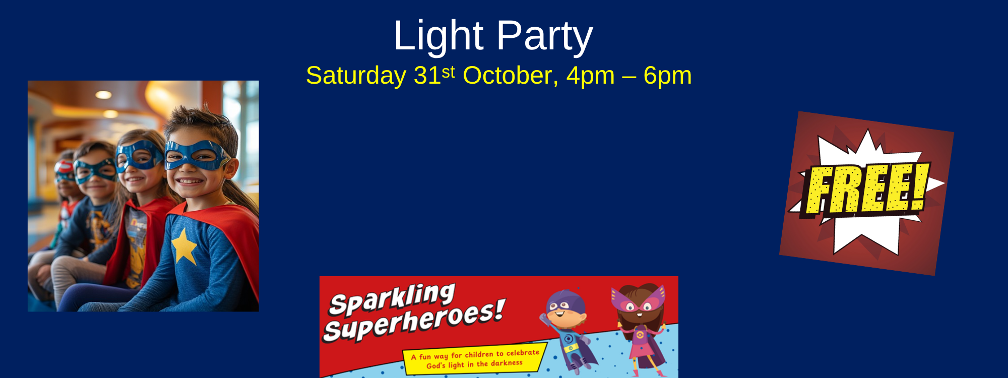 *A Superhero-Themed Event*Book here