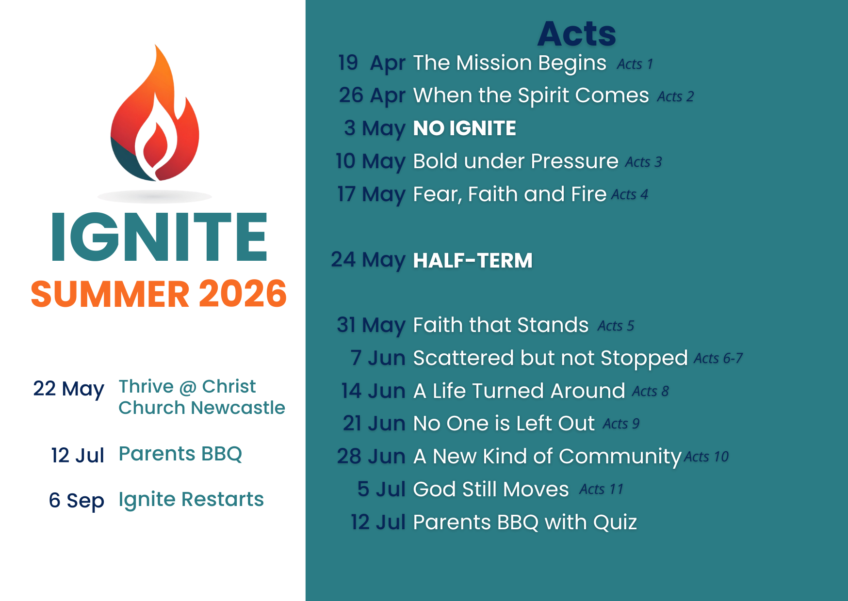 Ignite Summer 26