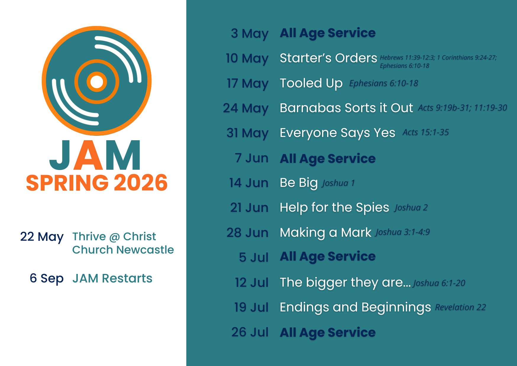 JAM Summer 26
